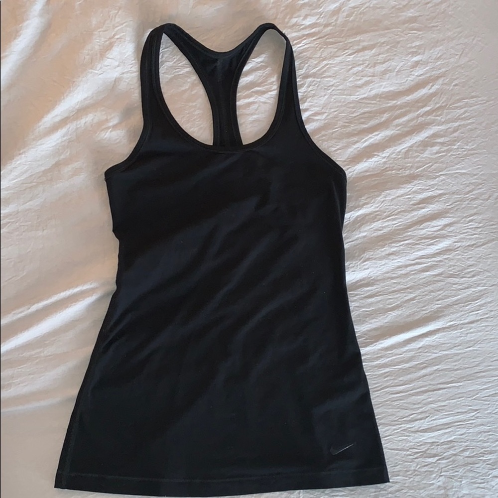 Nike racer back tank top